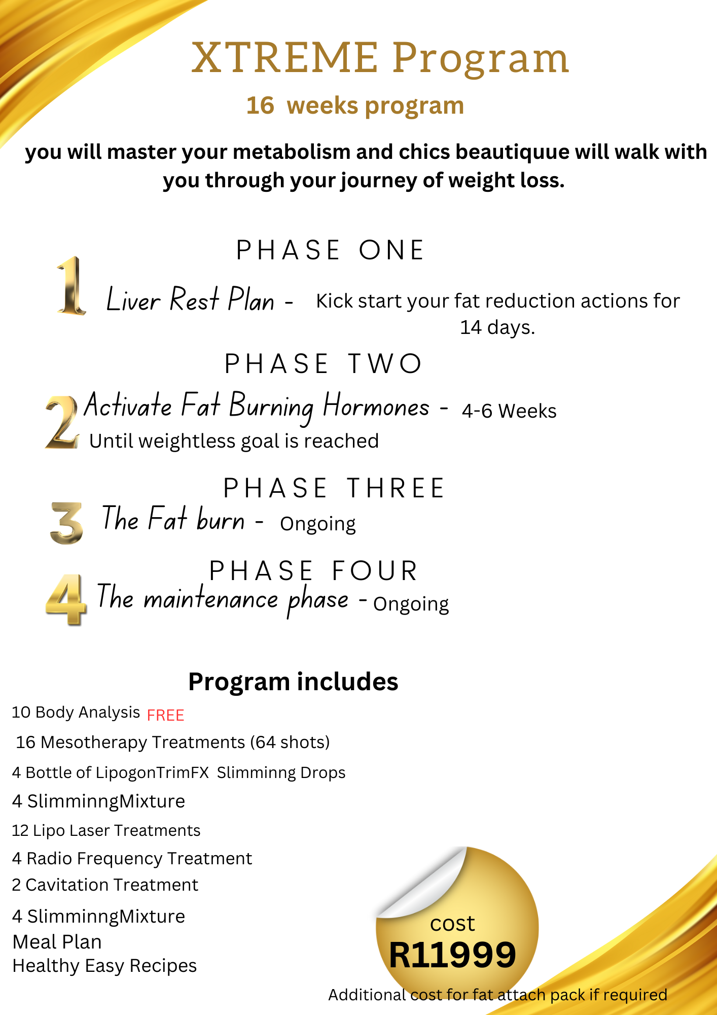 Dark Blue Modern Wedding Program copy 2